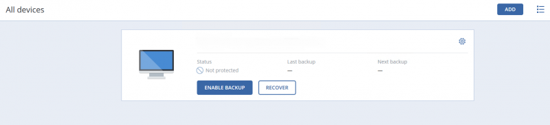 Cruscotto di diversi dispositivi