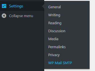 Configurazione di WP Mail SMTP