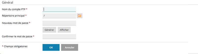 Aggiungere un nuovo account